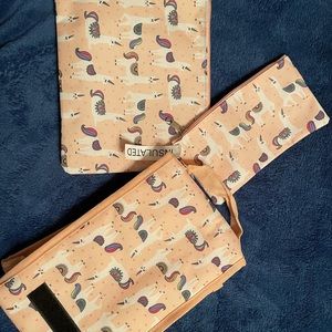 Insulated Llama Lunch Bag with Two Accessory Bags